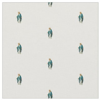 Dam i Rosary mönster väv Tyg