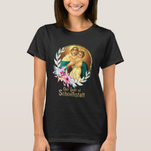 Dam i Schoenstatt Mor Mary Thrice Admirab T Shirt
