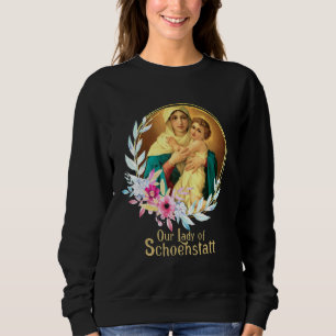 Dam i Schoenstatt Mor Mary Thrice Admirab T Shirt