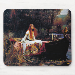 Dam i Shallot på JW Waterhouse Fine Art Musmatta