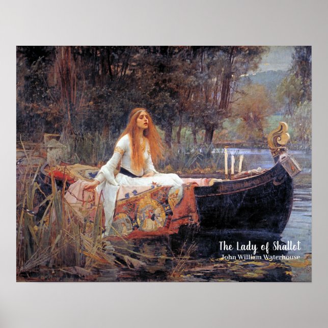 Dam i Shallot Poster (Framsidan)