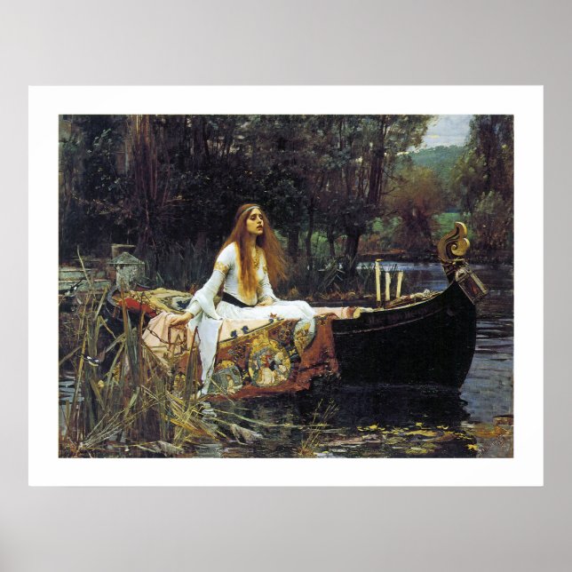 Dam i Shallot Poster (Framsidan)