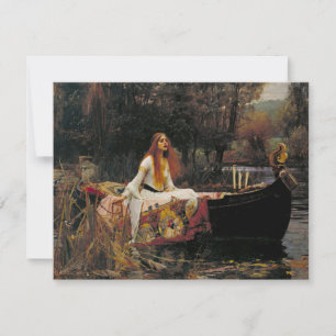 Dam i Shalott 1888 John William Waterhouse
