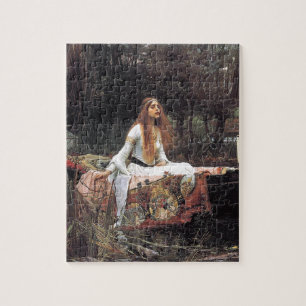 Dam i Shalott av John W. Waterhouse Pussel