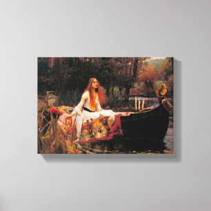 Dam i Shalott - John William Waterhouse Art Canvastryck