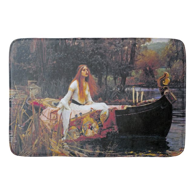 Dam i Shalott, John William Waterhouse Badrumsmatta (Framsidan)