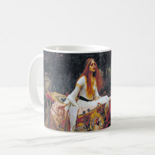 Dam i Shalott, John William Waterhouse Kaffemugg