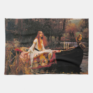 Dam i Shalott John William Waterhouse Kökshandduk