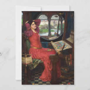 Dam i Shalott John William Waterhouse Kort