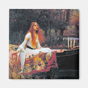 Dam i Shalott, John William Waterhouse Magnet