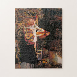 Dam i Shalott John William Waterhouse Puzzle Pussel