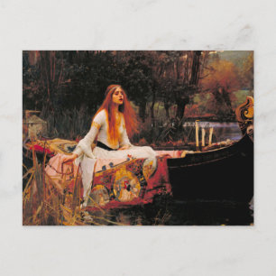 Dam i Shalott John William Waterhouse Vykort