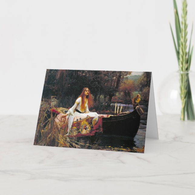 Dam i Shalott Kort (Framsida)