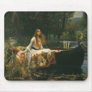 Dam i Shalott on Boat av John William Waterhouse Musmatta
