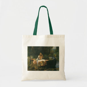 Dam i Shalott on Boat av John William Waterhouse Tygkasse