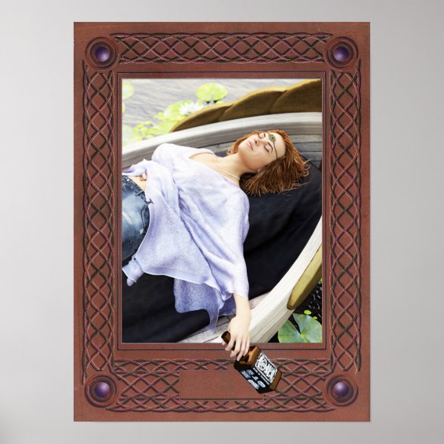 Dam i Shalott Poster (Framsidan)