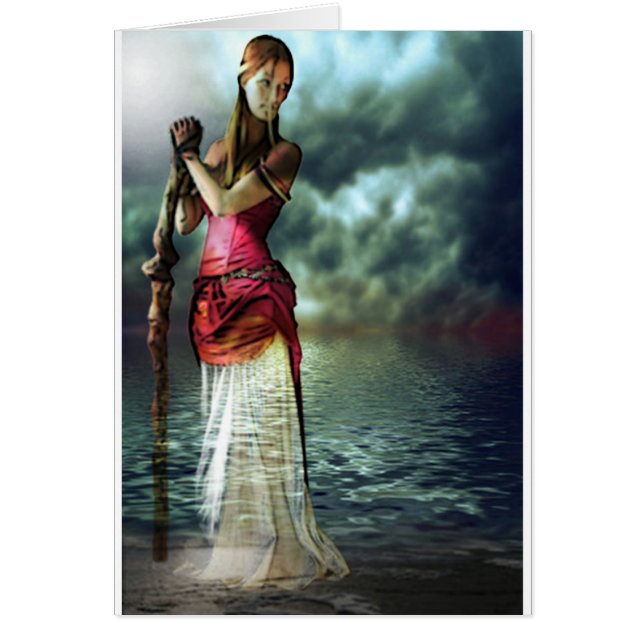 DAM i SJÖ Hälsningskort (Framsidan)