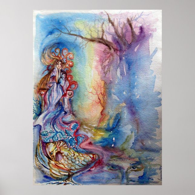 DAM i SJÖ,kolossal storlek Poster (Framsidan)