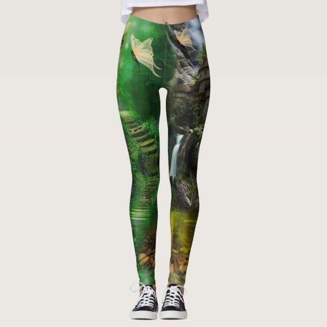 DAM i SJÖ Leggings (Framsida)