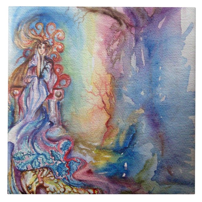 DAM i SJÖ/Magic and Mystry Kakelplatta (Framsidan)