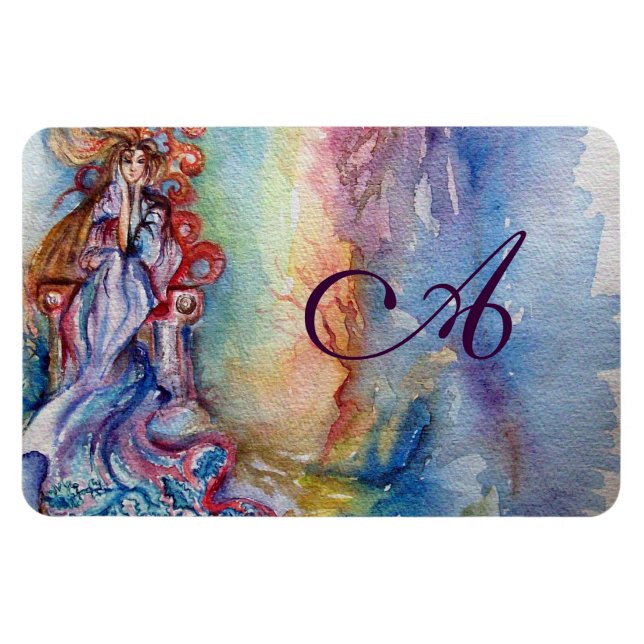 DAM i SJÖ/Magic and Mystry monogram Magnet (Horisontell)