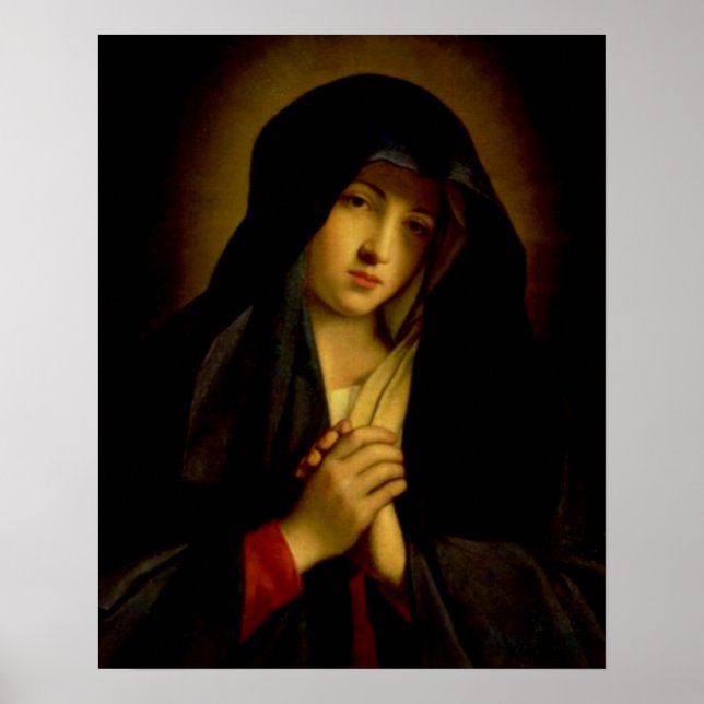 Dam i Sorrows Virgin Mary - Dolorosa Poster (Framsidan)