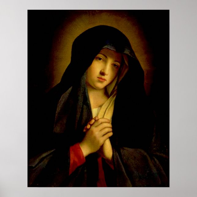 Dam i Sorrows Virgin Mary - Dolorosa Poster (Framsidan)