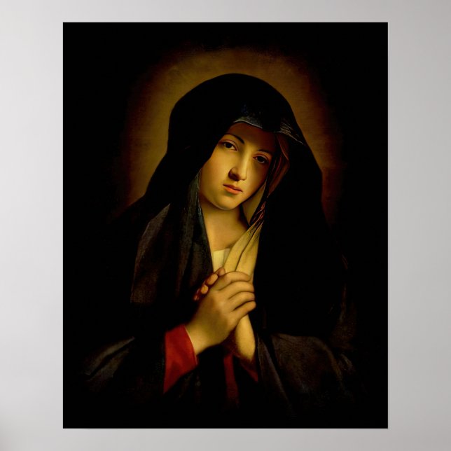 Dam i Sorrows Virgin Mary - Dolorosa Poster (Framsidan)