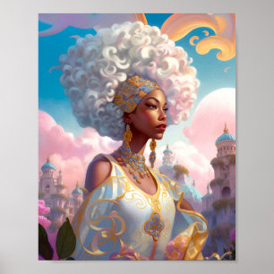 Dam i Surreal World American Art Poster