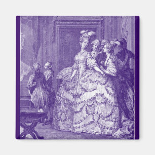 Dam i väntan på Marie Antoinette Magnet
