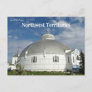 Dam i Victory Inuvik Northwest Territories Vykort