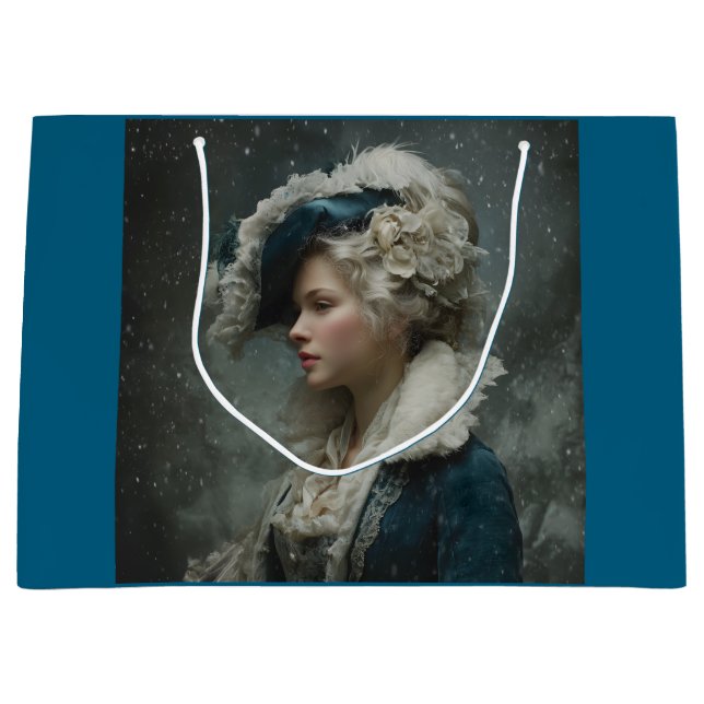 Dam i Winter (Framsidan)