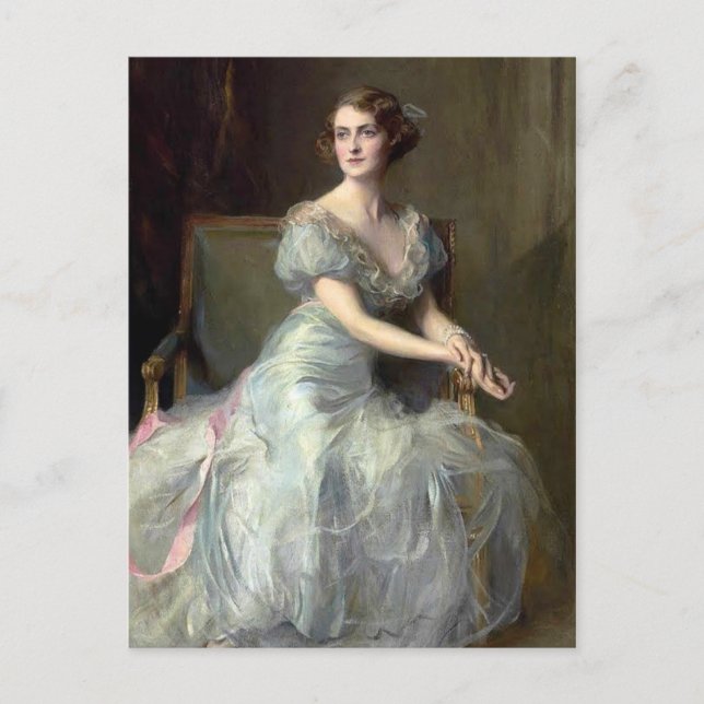 Dam Illingworth - Philip de Laszlo Vykort (Framsida)