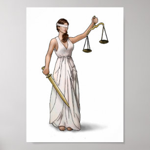 Dam Illustration Poster