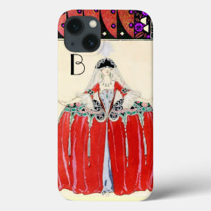 DAM IN RED,BEAUTY MODE COSTUME DESIGN MONOGRAM