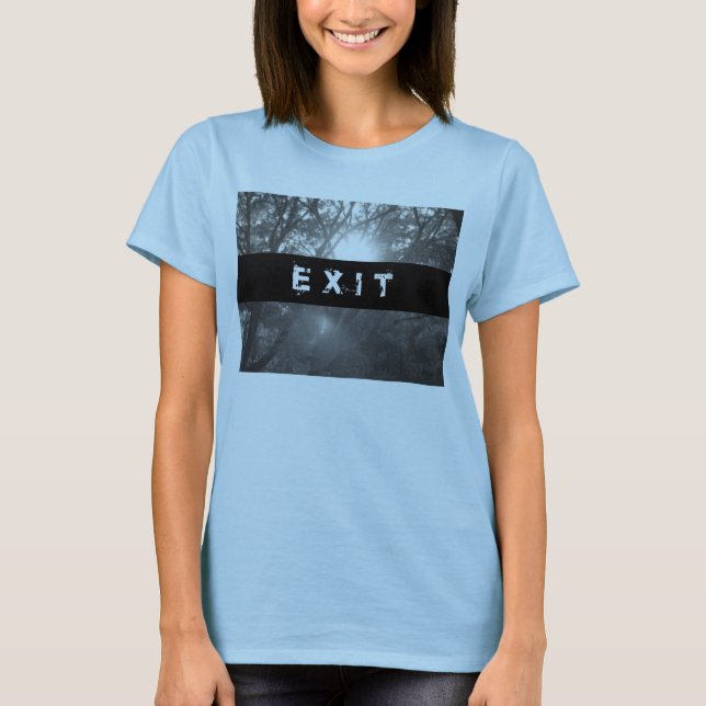Dam inpassade T-tröja Tee Shirt (Framsida)