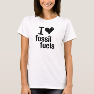 Dam jag älskar fossil tankar T-tröja T Shirt