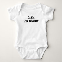 Dam, jag har kommit! Baby Shirt