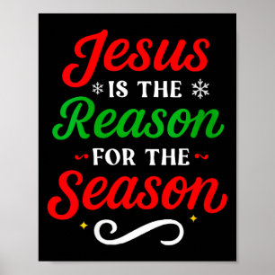 Dam Jesus Är Anledningen Till Säsongen Kristna Poster