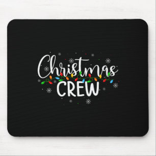 Dam Jul Crew Pyjamas Matchande Familjegrupp Musmatta