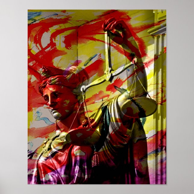 Dam Justice #6 Poster (Framsidan)