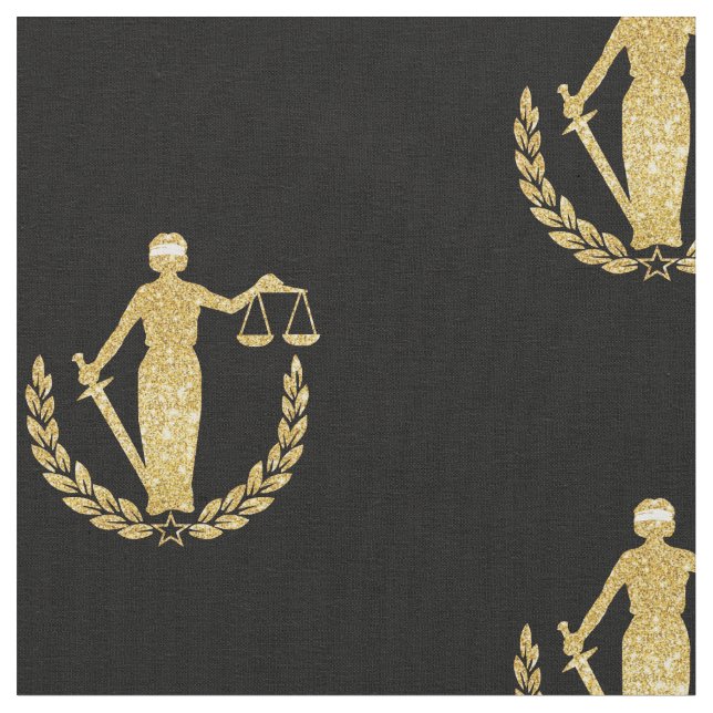 Dam Justice Material Fabric Tyg (Närbild)