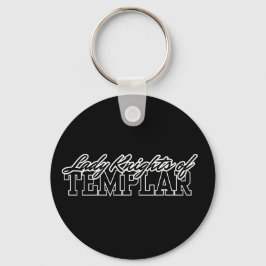 Dam Knight of Templar Keychain Nyckelring
