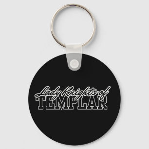 Dam Knight of Templar Keychain Nyckelring