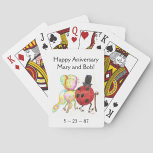 Dam Kryp-kort Spel Kort