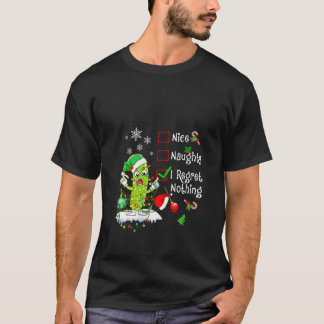 Dam Kul Busig Jag Ångrar Inget Inlagd Gurka Familj T Shirt