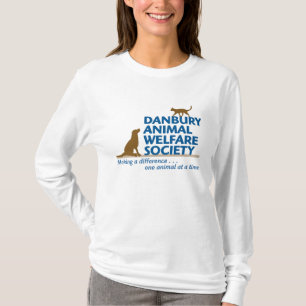 Dam Lång-Muff T-tröja T Shirt