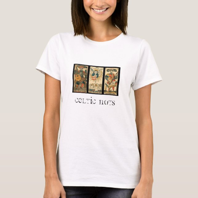 Dam-långfodral - Nots Tarot T-shirt (Framsida)