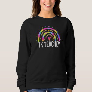 Dam Lärar Tie Dye L för övergångskindergarten T Shirt