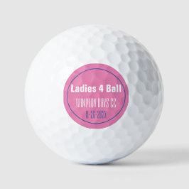 Dam League Tournament Souvenir Golf Boll
